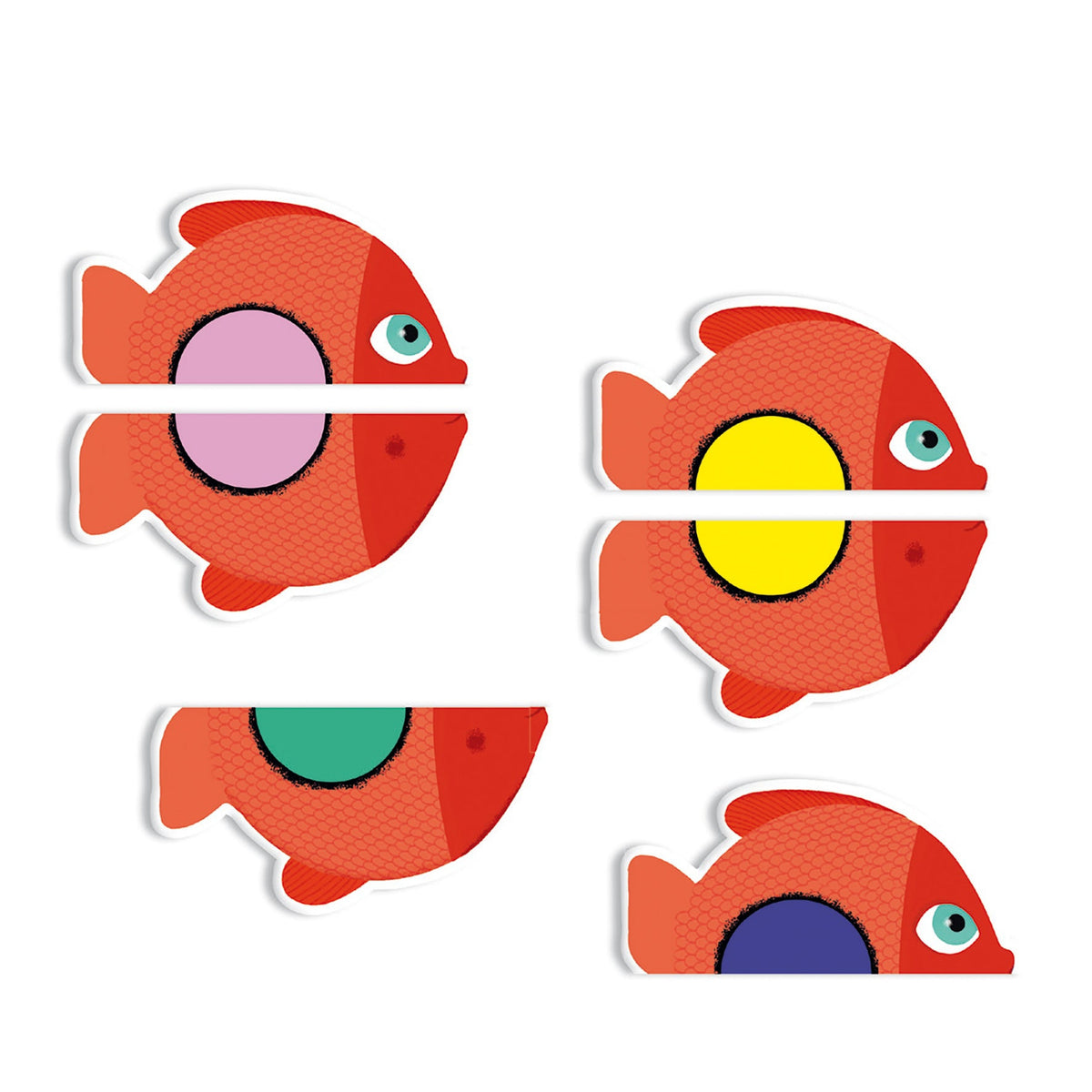 קלפים לקטנטנים - התאמות צבעים