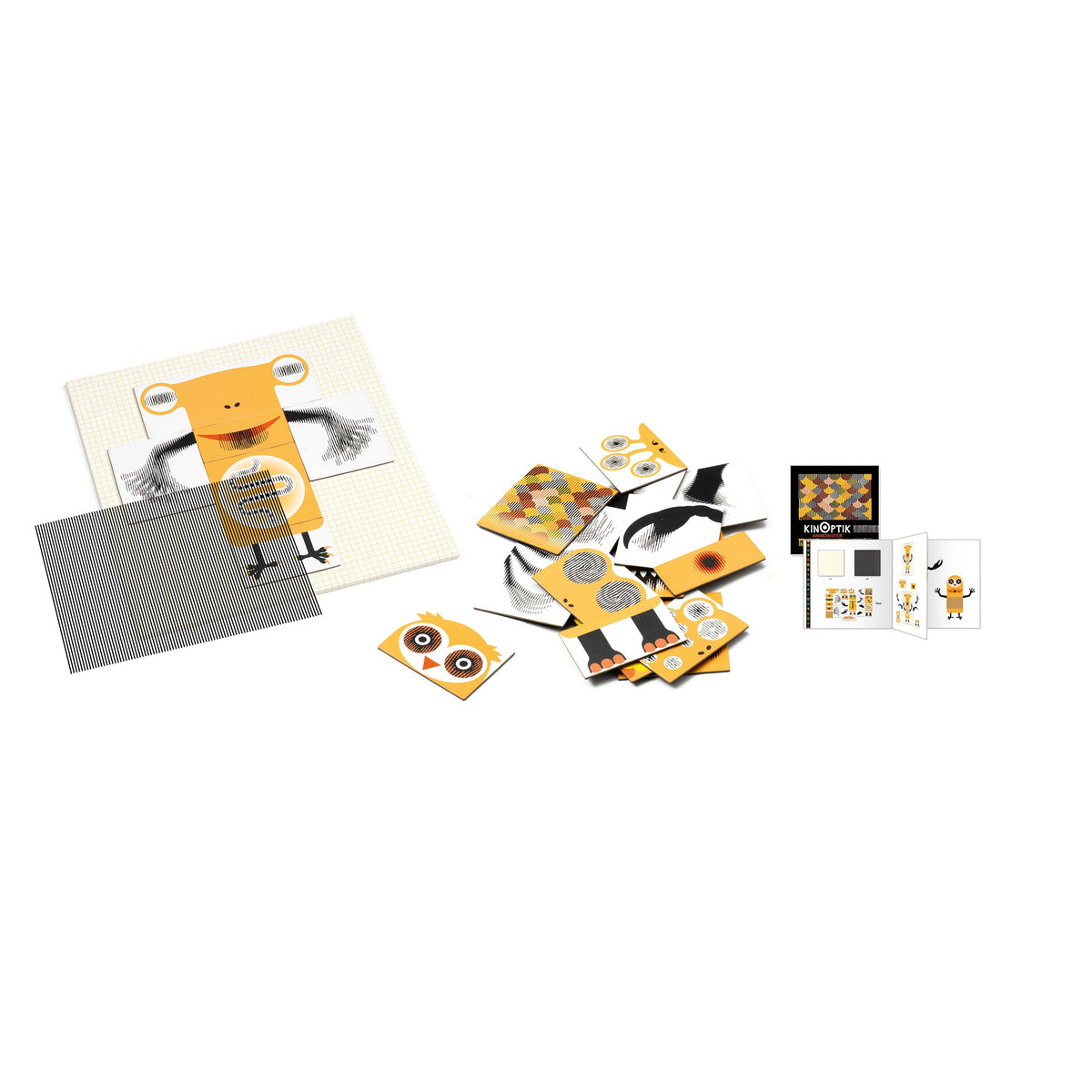 קינופטיק (הולוגרמה בתנועה) - מפלצות 25 חלקים