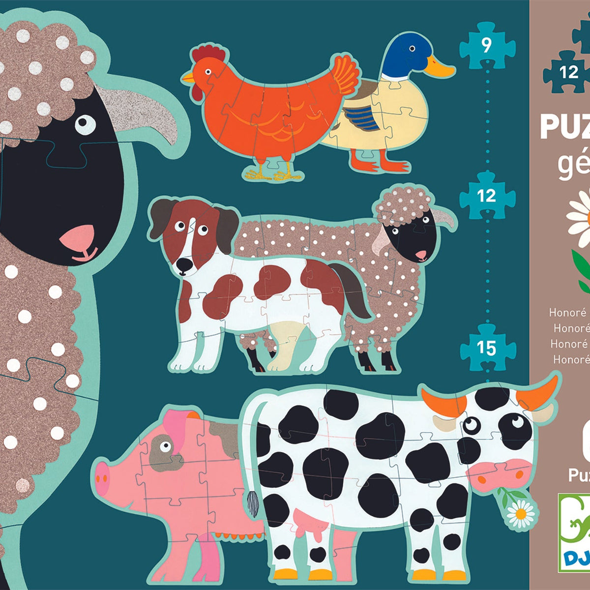 פאזל שלבים ב&#39; - חווה חדש