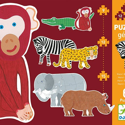 פאזל שלבים ב - הנרי וחברים