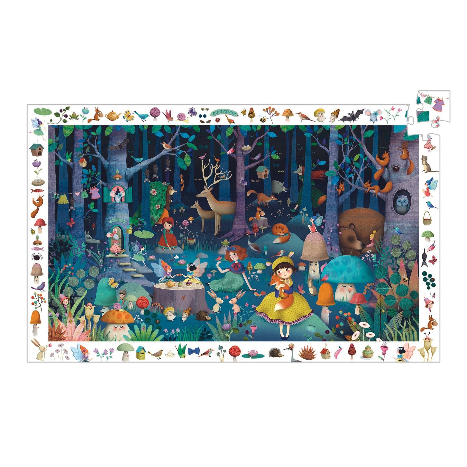 פאזל מסגרת 100 - יער מכושף