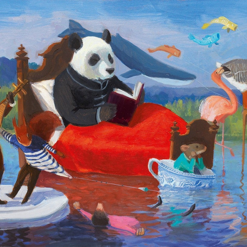 פאזל גלריה 350 - אגם קייצי