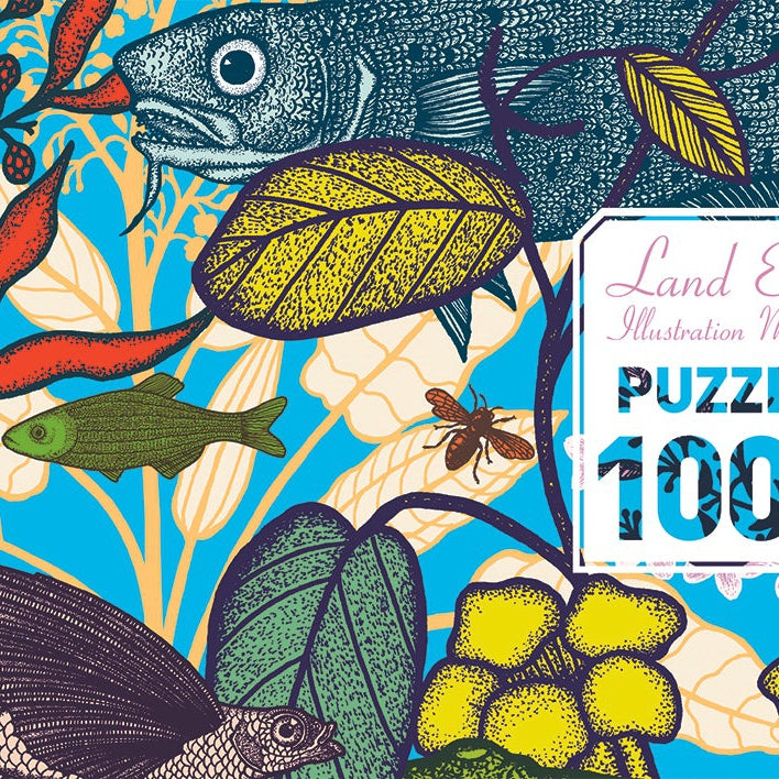 פאזל גלריה 1000- ים יבשה