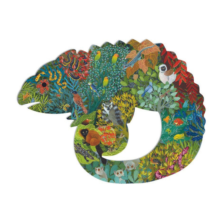 פאזל צורני 150 - זיקית