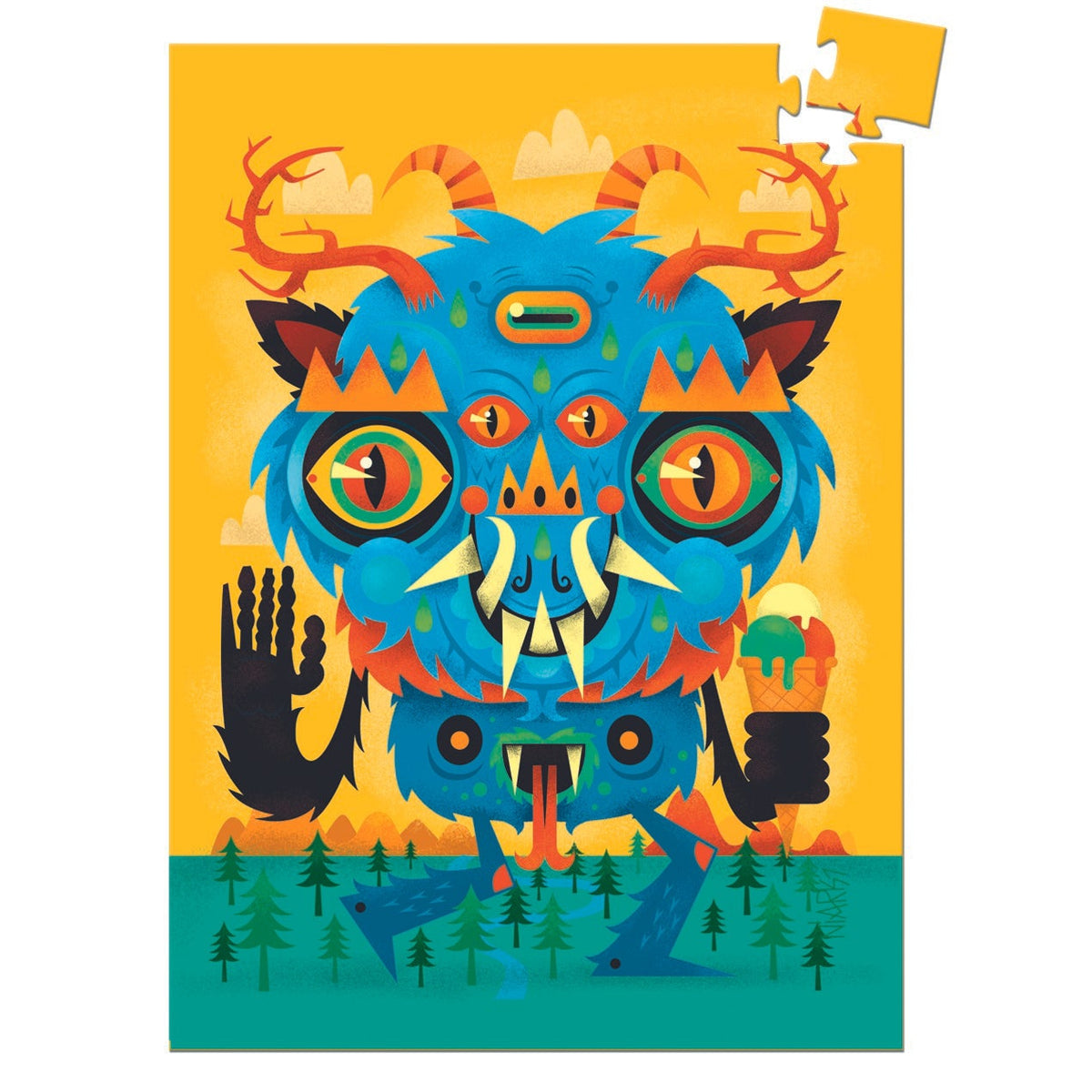 פאזל קופה - המפלצת