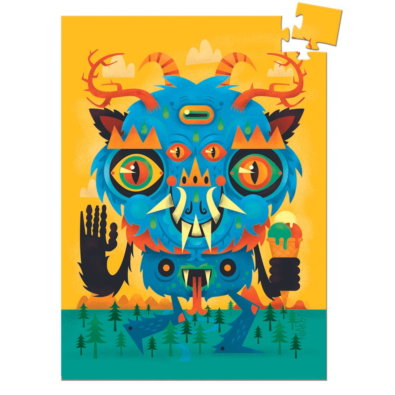 פאזל קופה - המפלצת