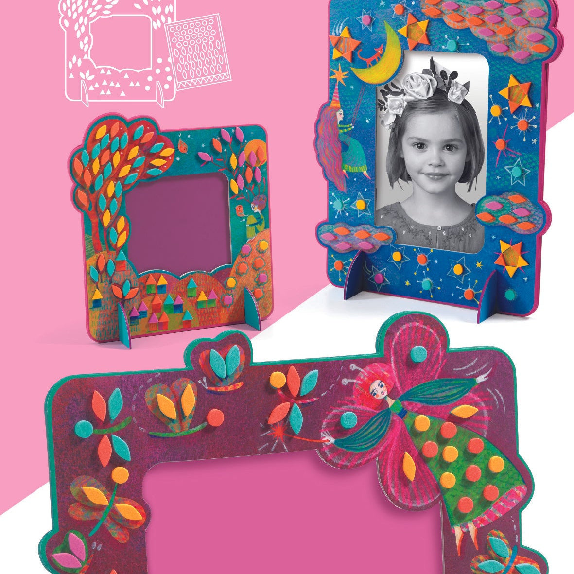 יצירה DIY - מסגרות פייתיות