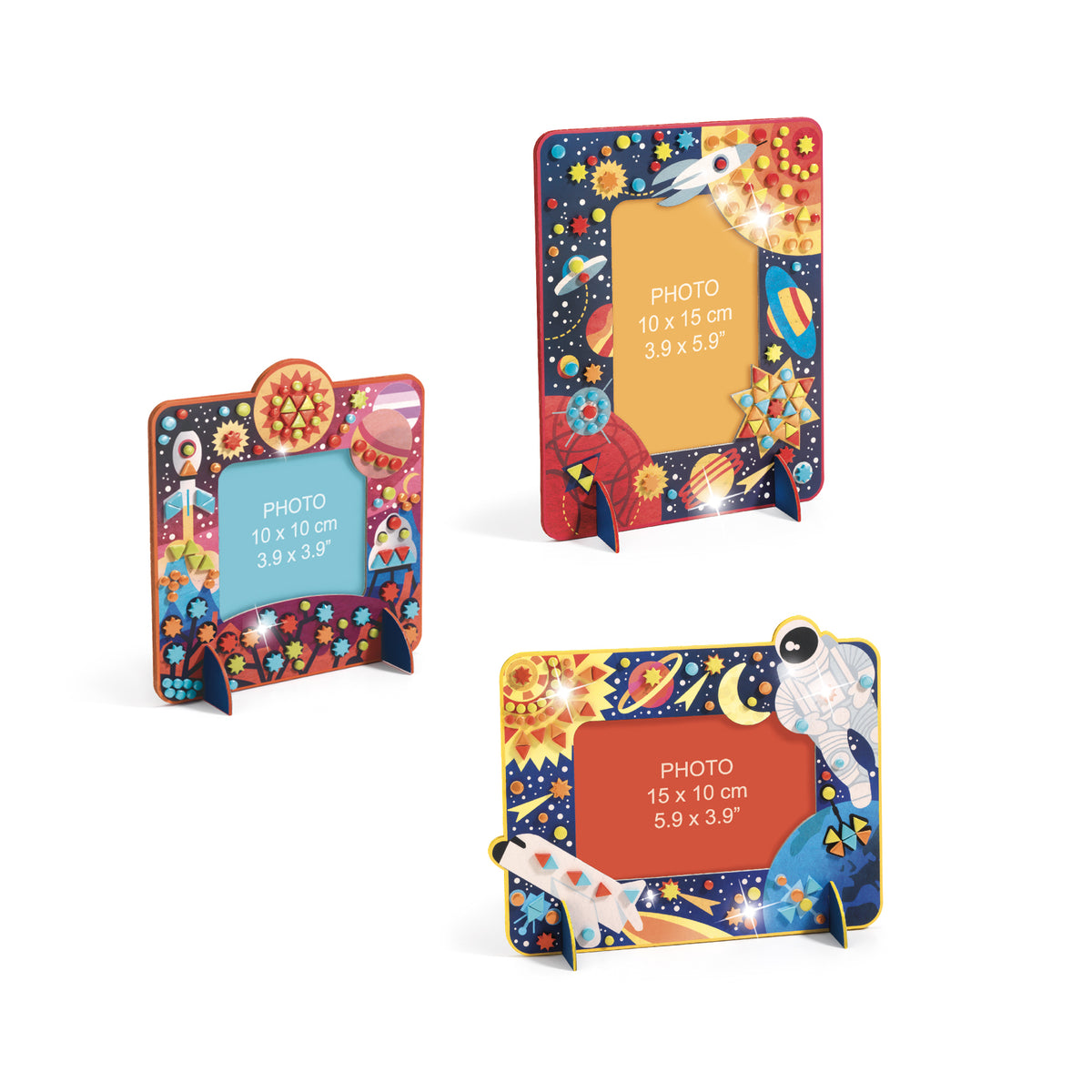 יצירה DIY - מסגרות מהחלל