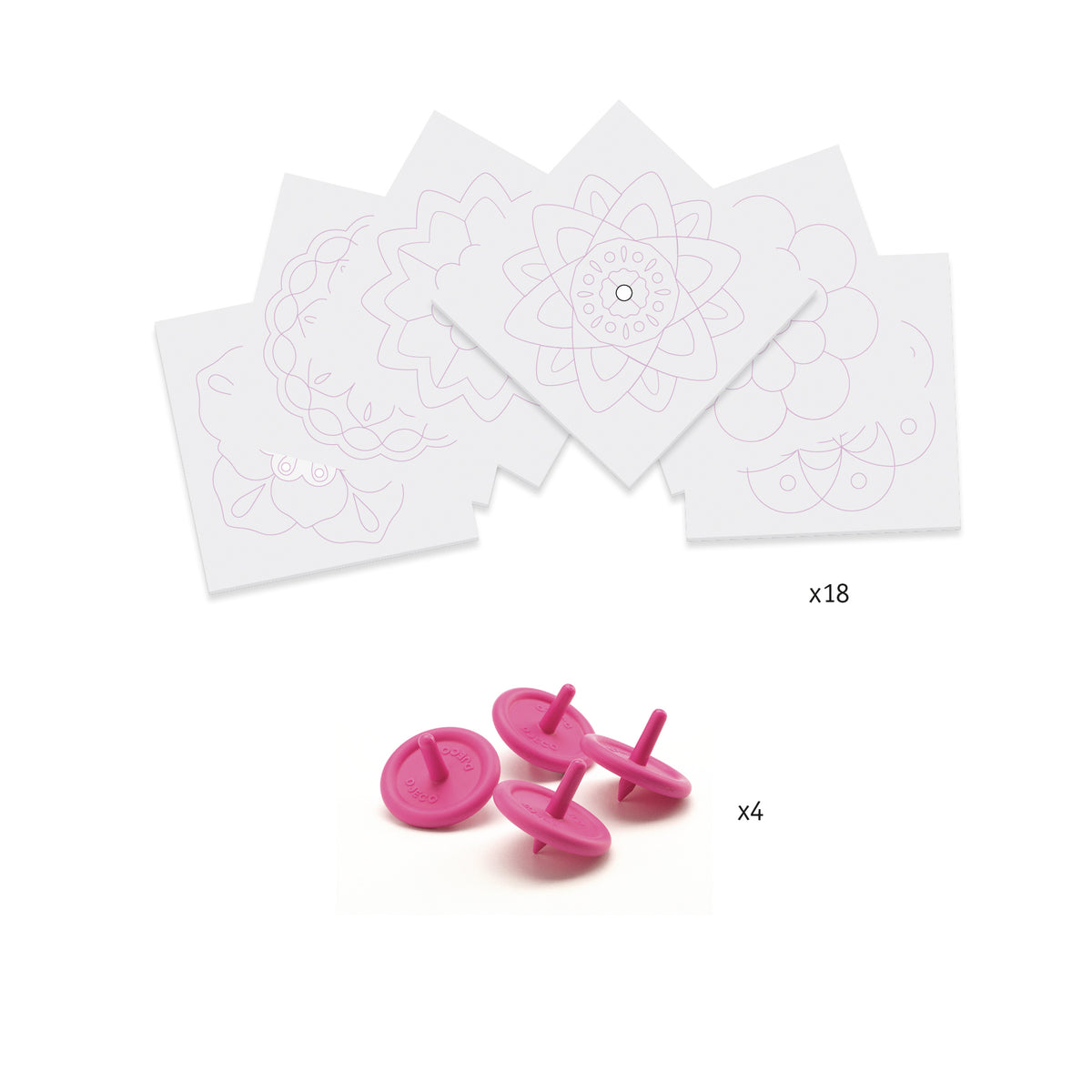 יצירה DIY - סביבונים פרחים