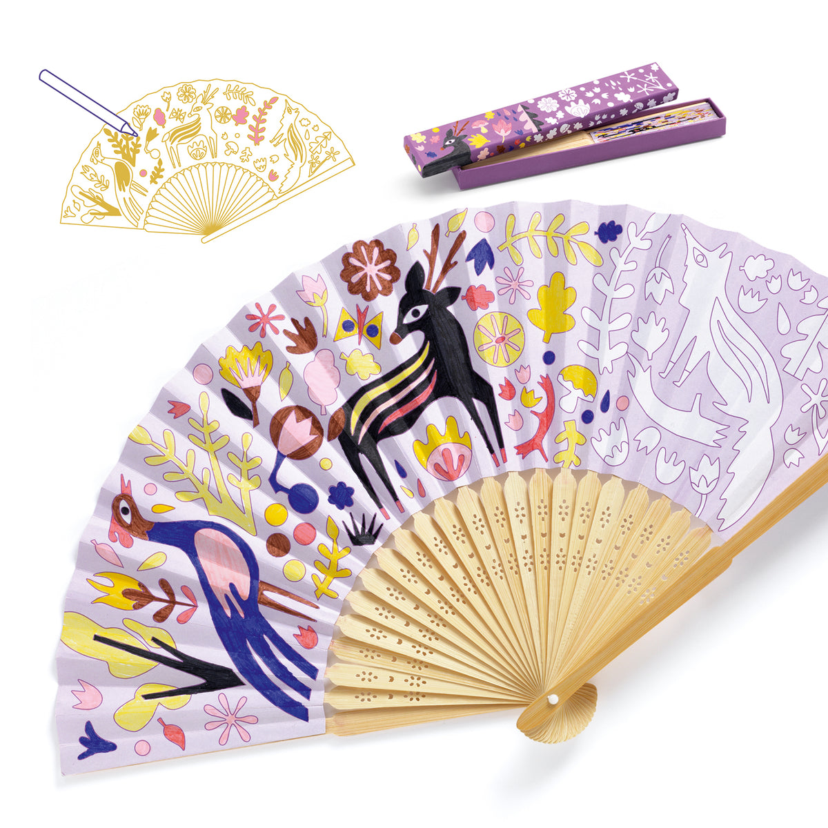 יצירה DIY - מניפה