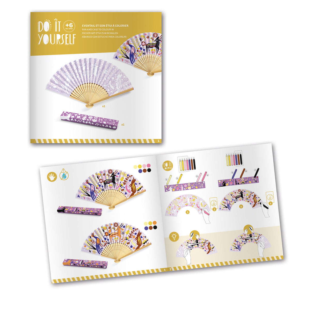 יצירה DIY - מניפה