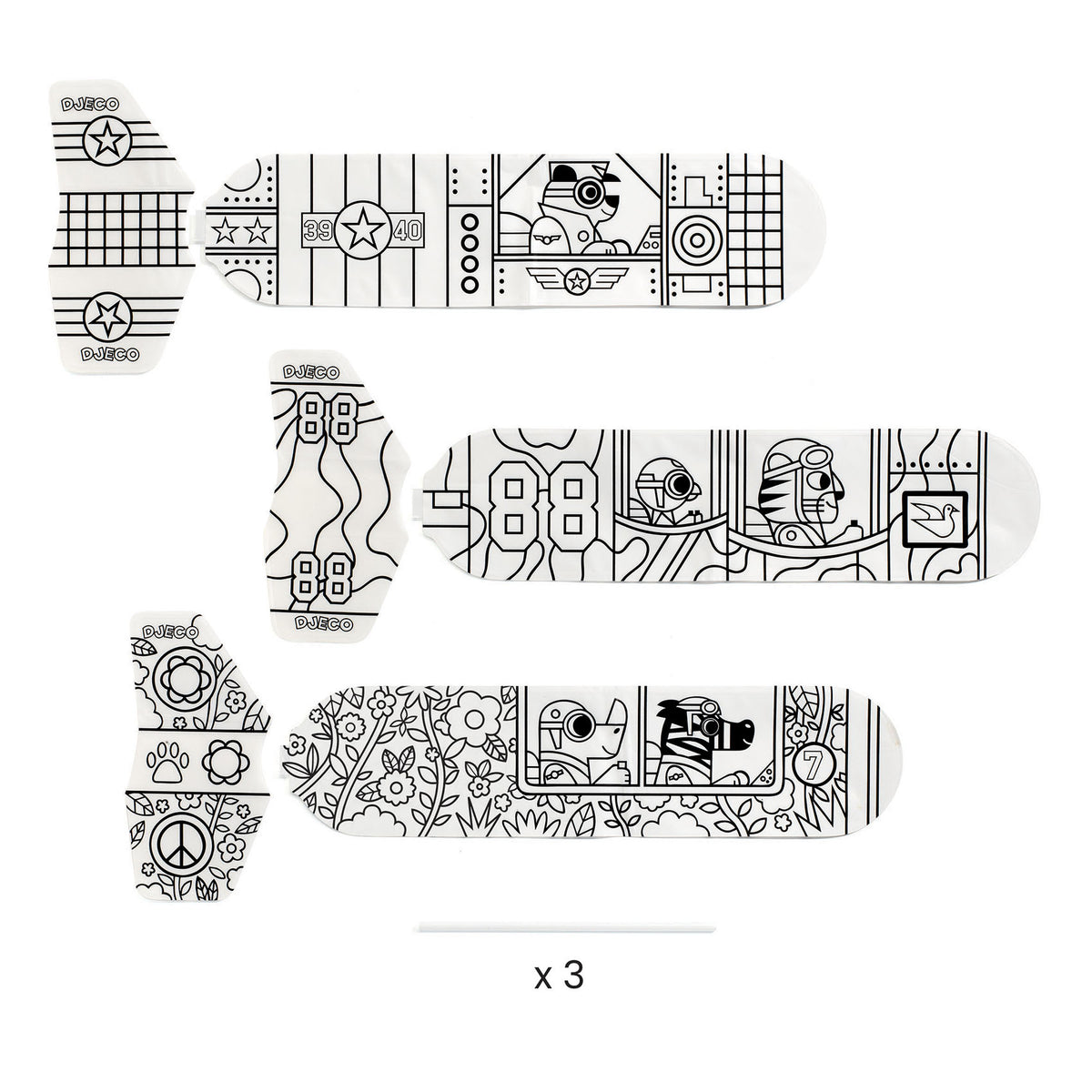 יצירה DIY - מעופפים צבעוניים