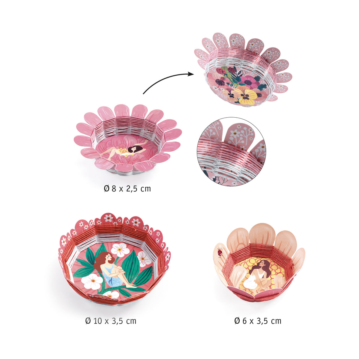 יצירה DIY - קופסאות פרחים