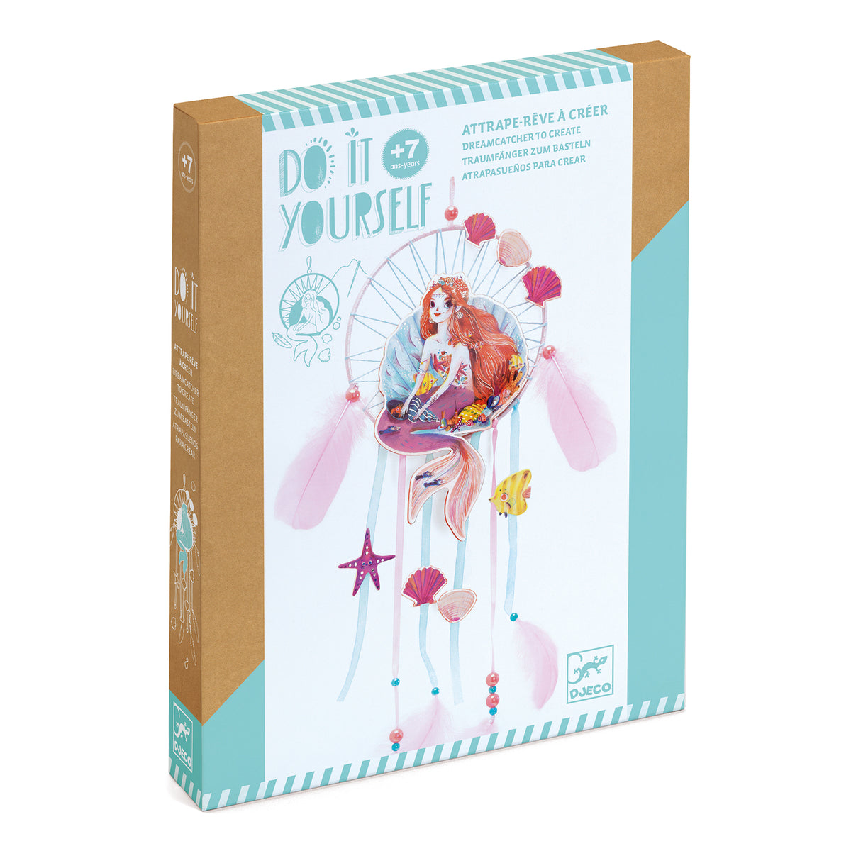 יצירה DIY לוכד חלומות - בת ים מבהיקה