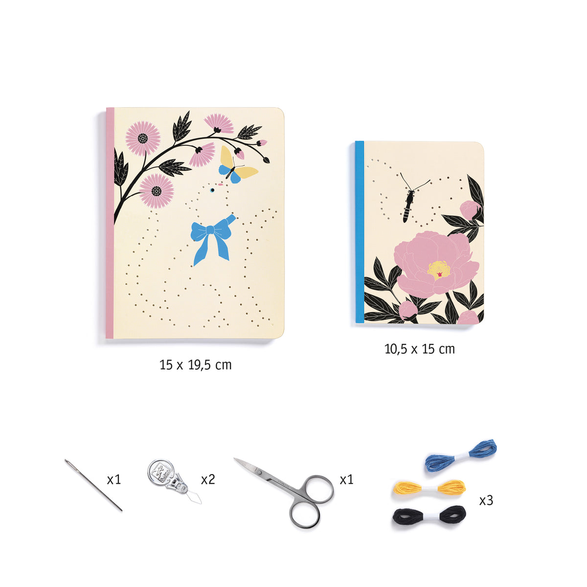 יצירה DIY - מחברת רקומה