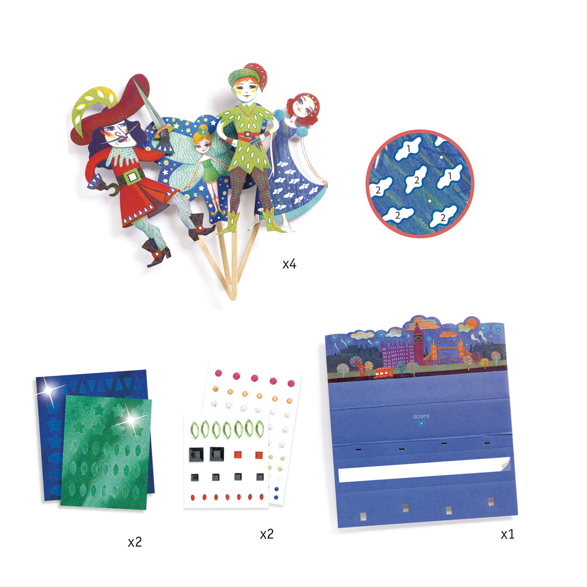 יצירה DIY - אגדות בדמויות פיטר פן