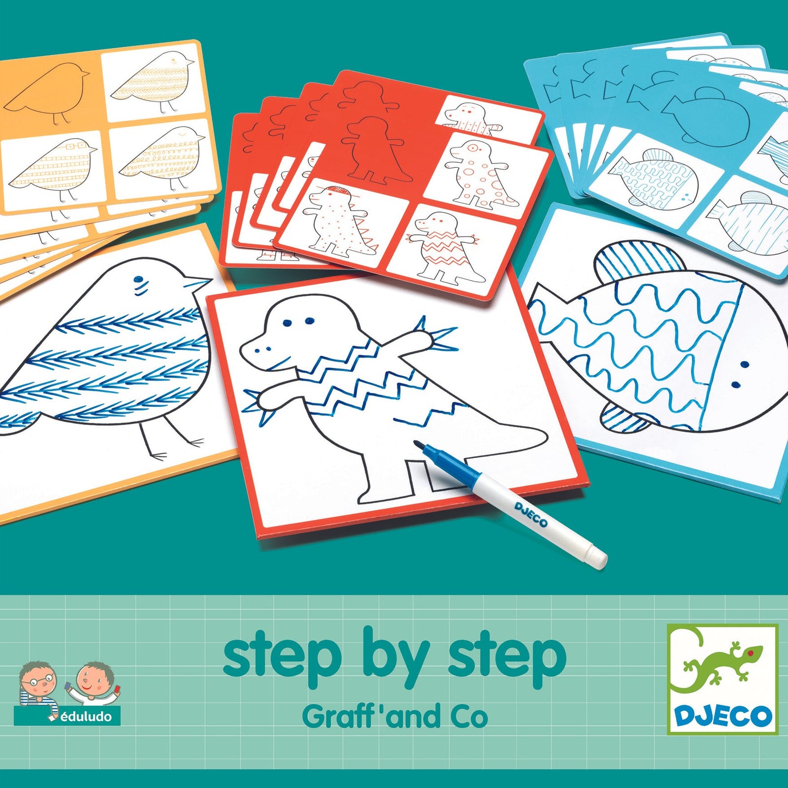 לימוד ציור - עיצוב חיות