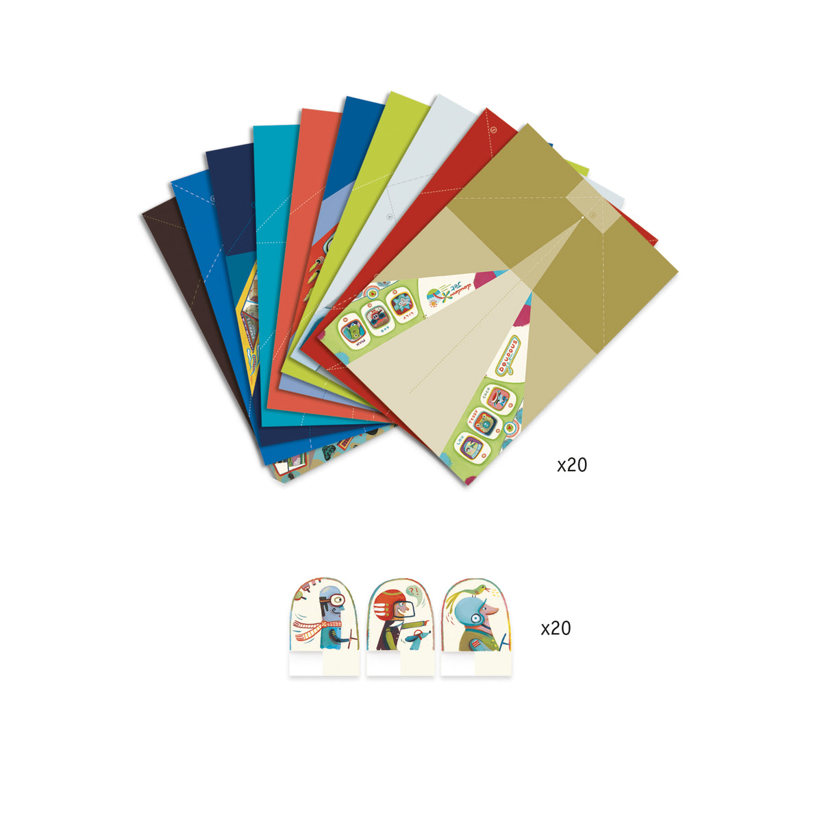 יצירה - אוריגמי מטוסים