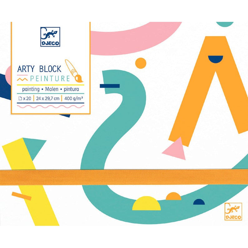 יצירה חומרים - ארטי בלוק צביעה