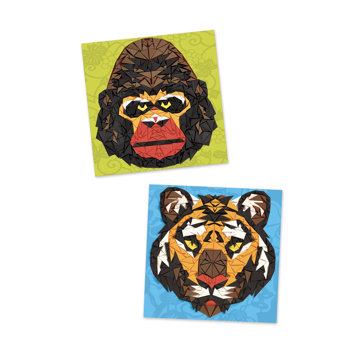 יצירה - מוזאיקה משולשים חאן