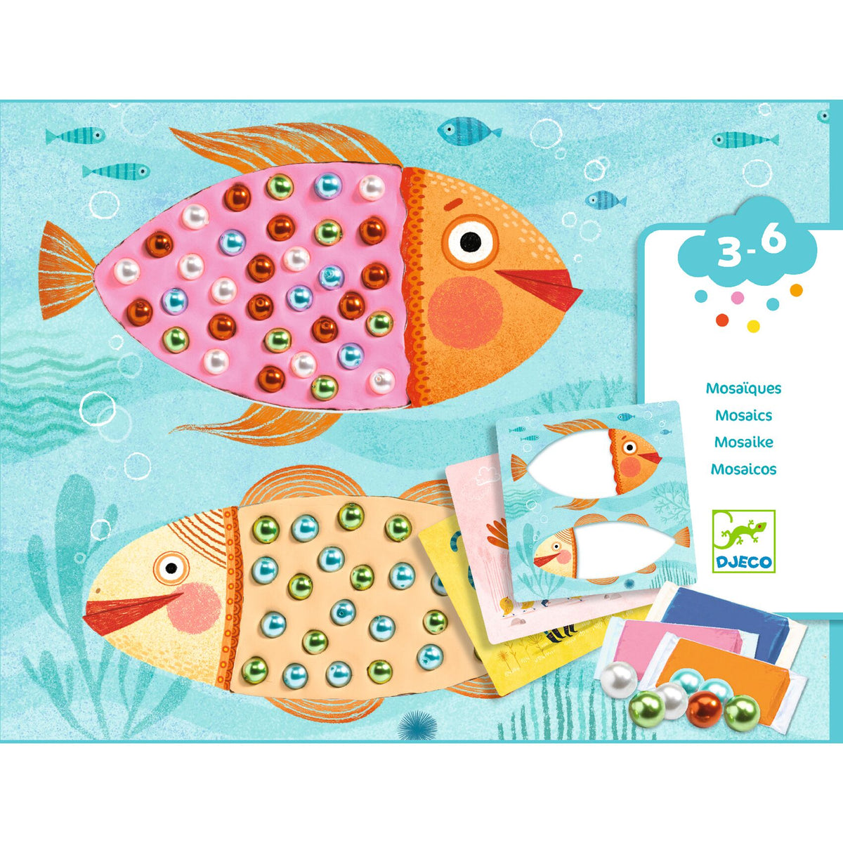 יצירה לקטנים - מוזאיקה על בצק