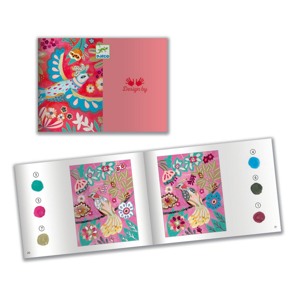 יצירה - צבעי מים מלודיה