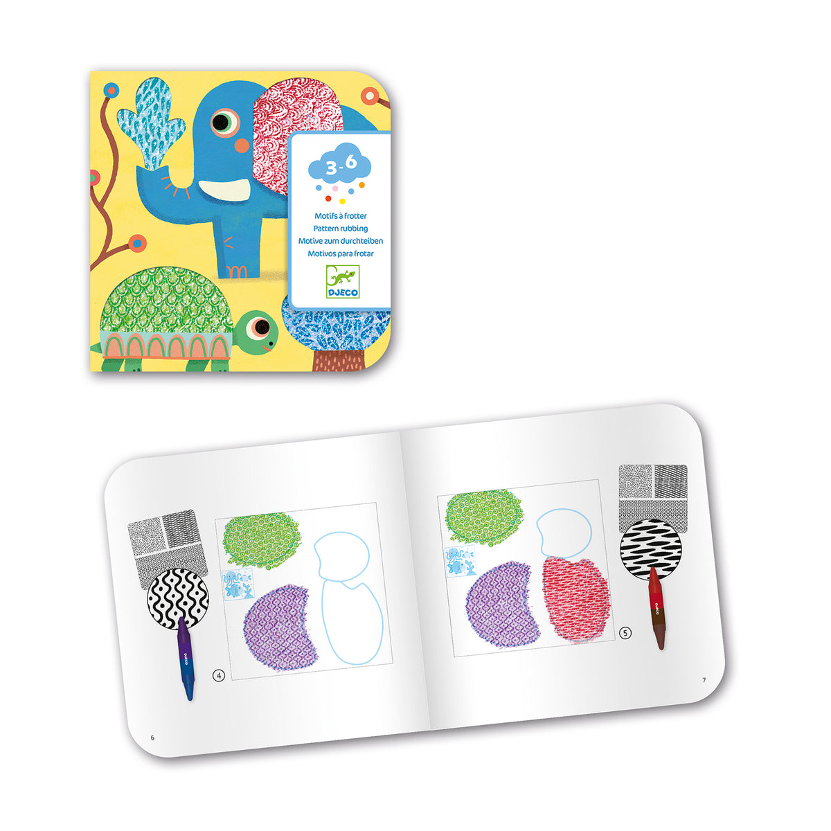 יצירה קטנטנים - תבליטים חברים של מגלי