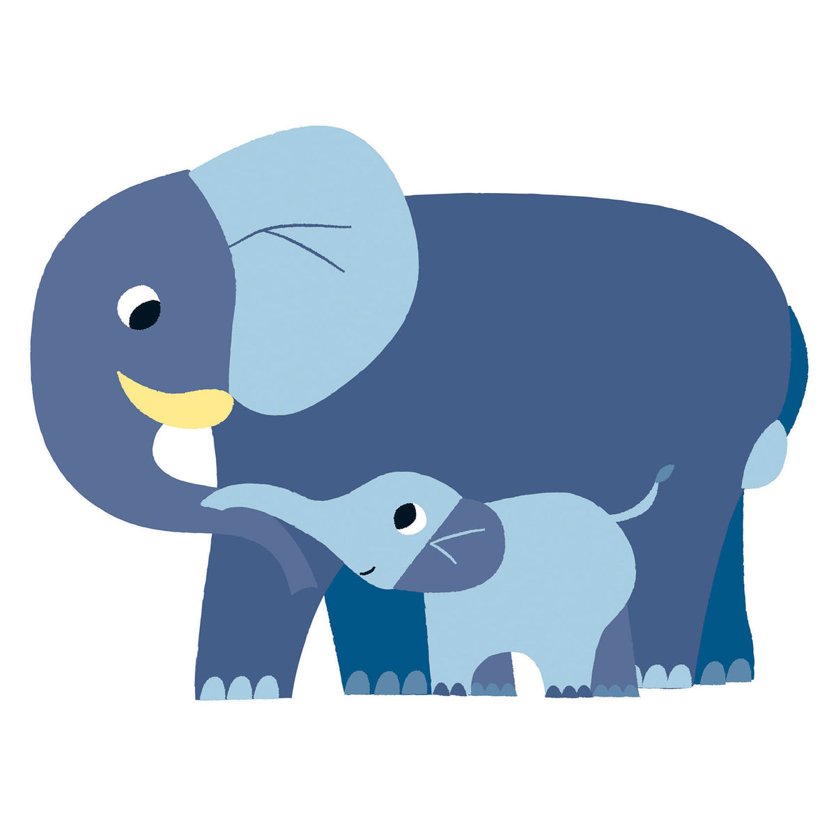 יצירה מדבקות לקטנטנים -  אמהות עם ילדיהן