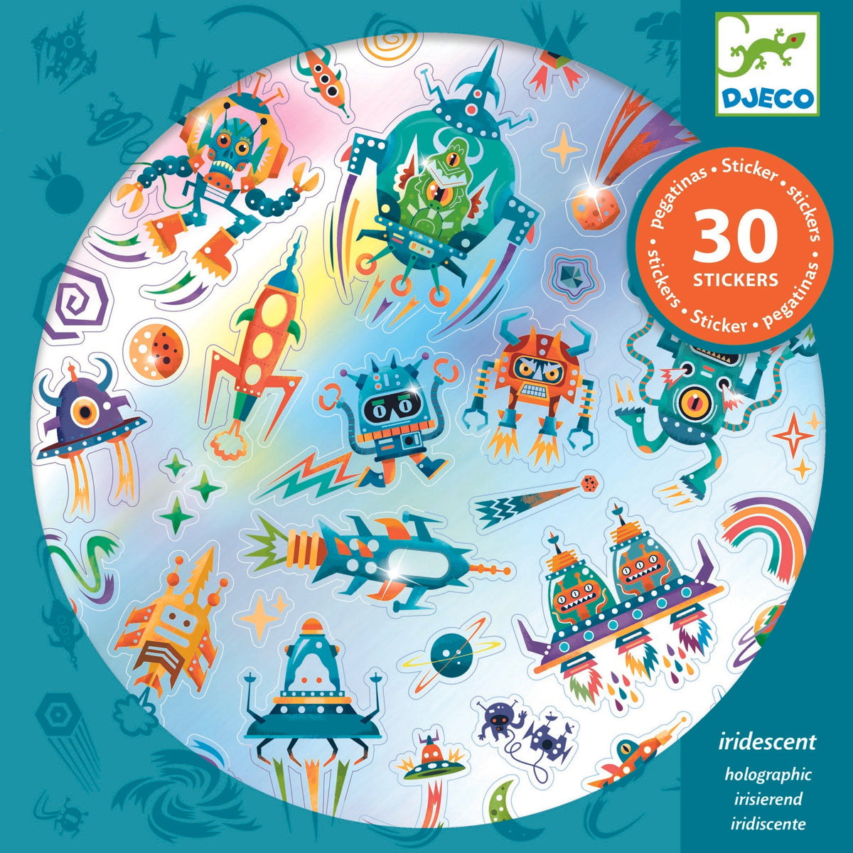 יצירה - מדבקות הולוגפיק אינטרגלאקטיק