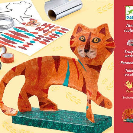 יצירה - פסל הטיגריס