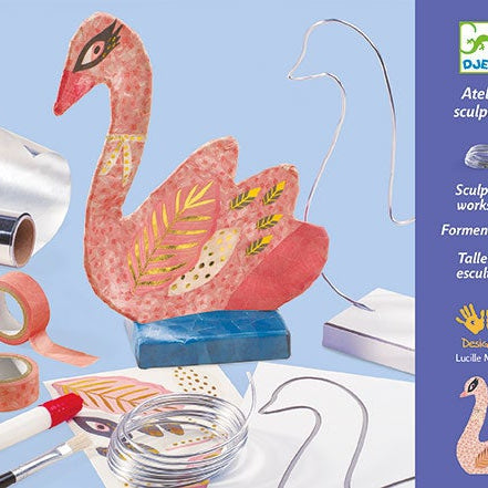 יצירה - פסל הברבור