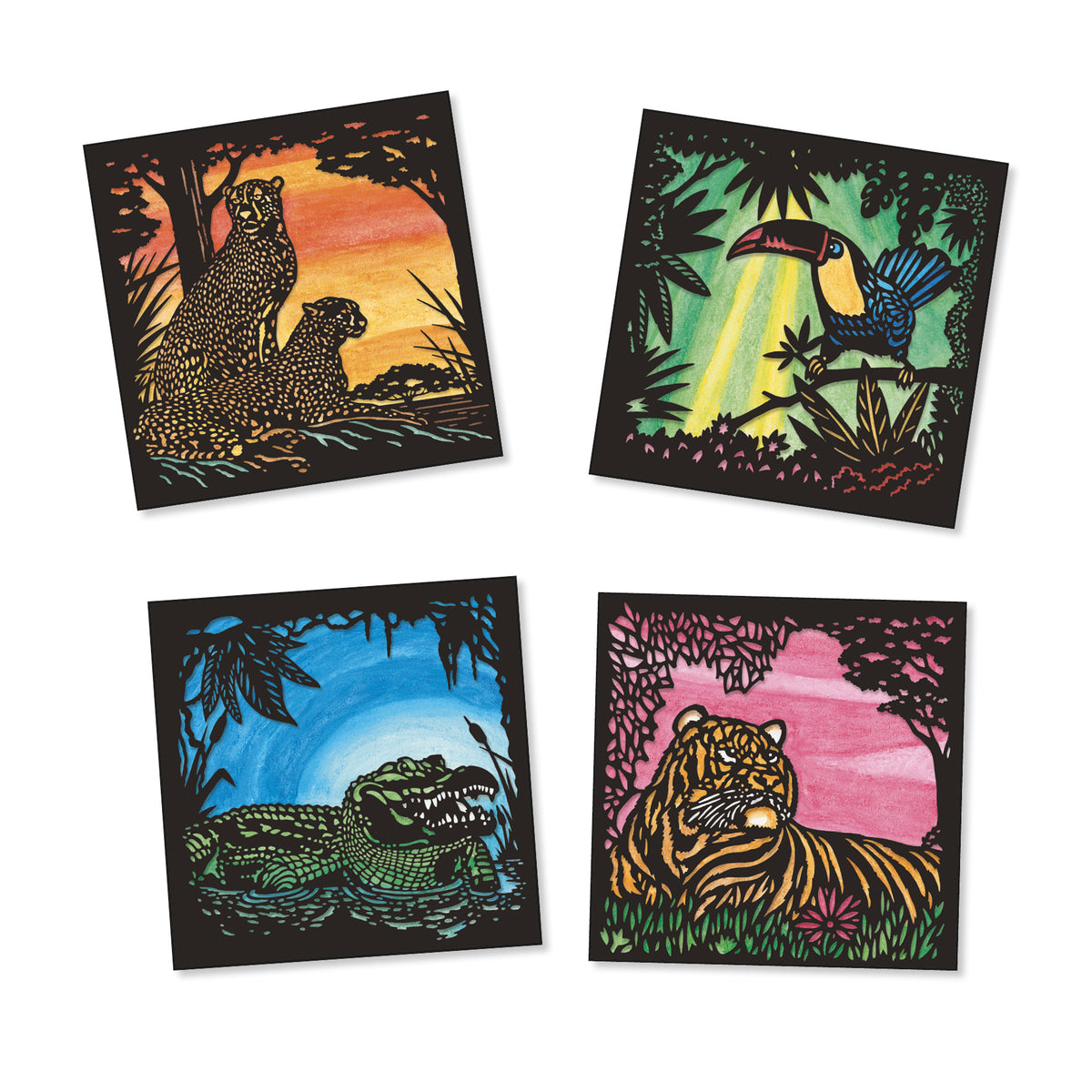 יצירה - רקעים ג&#39;ונגל