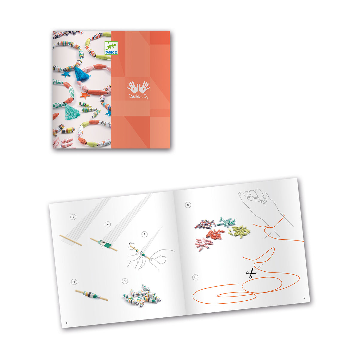 יצירה - צמידים מנייר