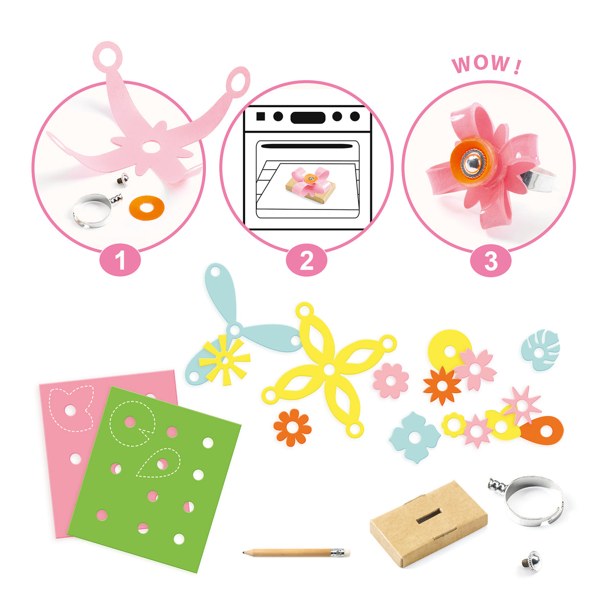 יצירה שרינקי  דינקס - מבחר טבעות