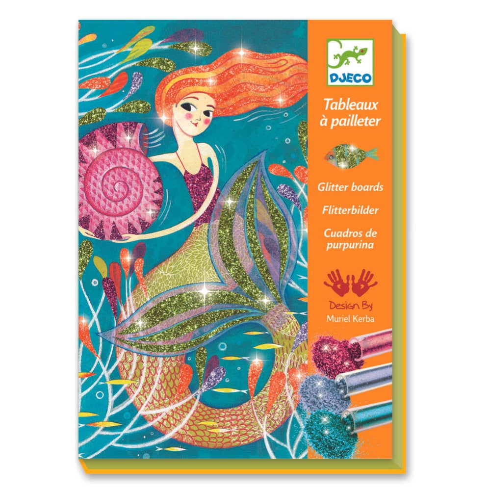 יצירה נצנצים - בנות הים