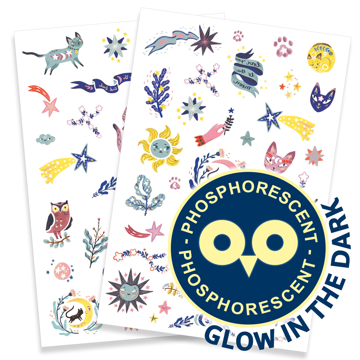 קעקועים זוהרים - חלומות מתוקים