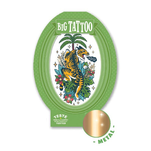 קעקוע גדול - נמר