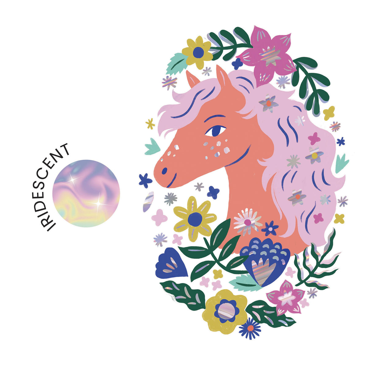 קעקוע גדול - סוסים