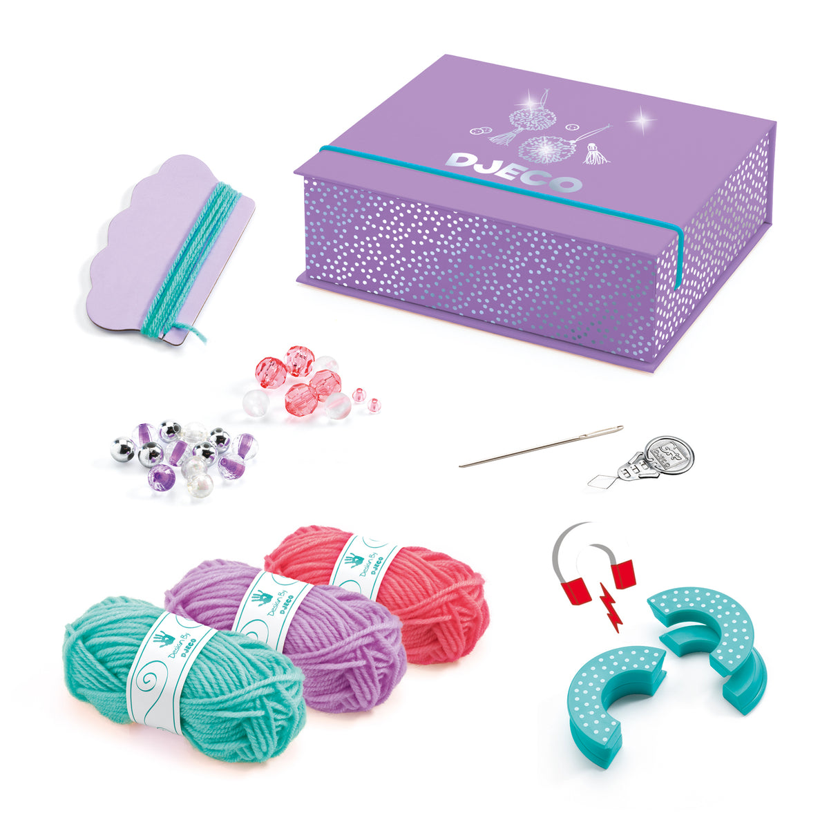 יצירה - פונפונים תלויים