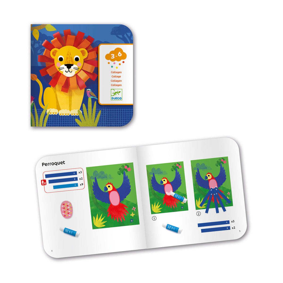 יצירה לקטנים - לולאות חיות