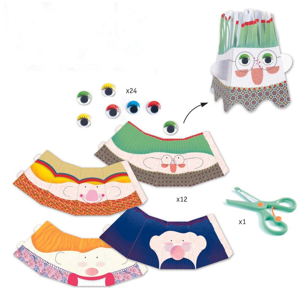 יצירה קטנטנים - תספורות במספריים