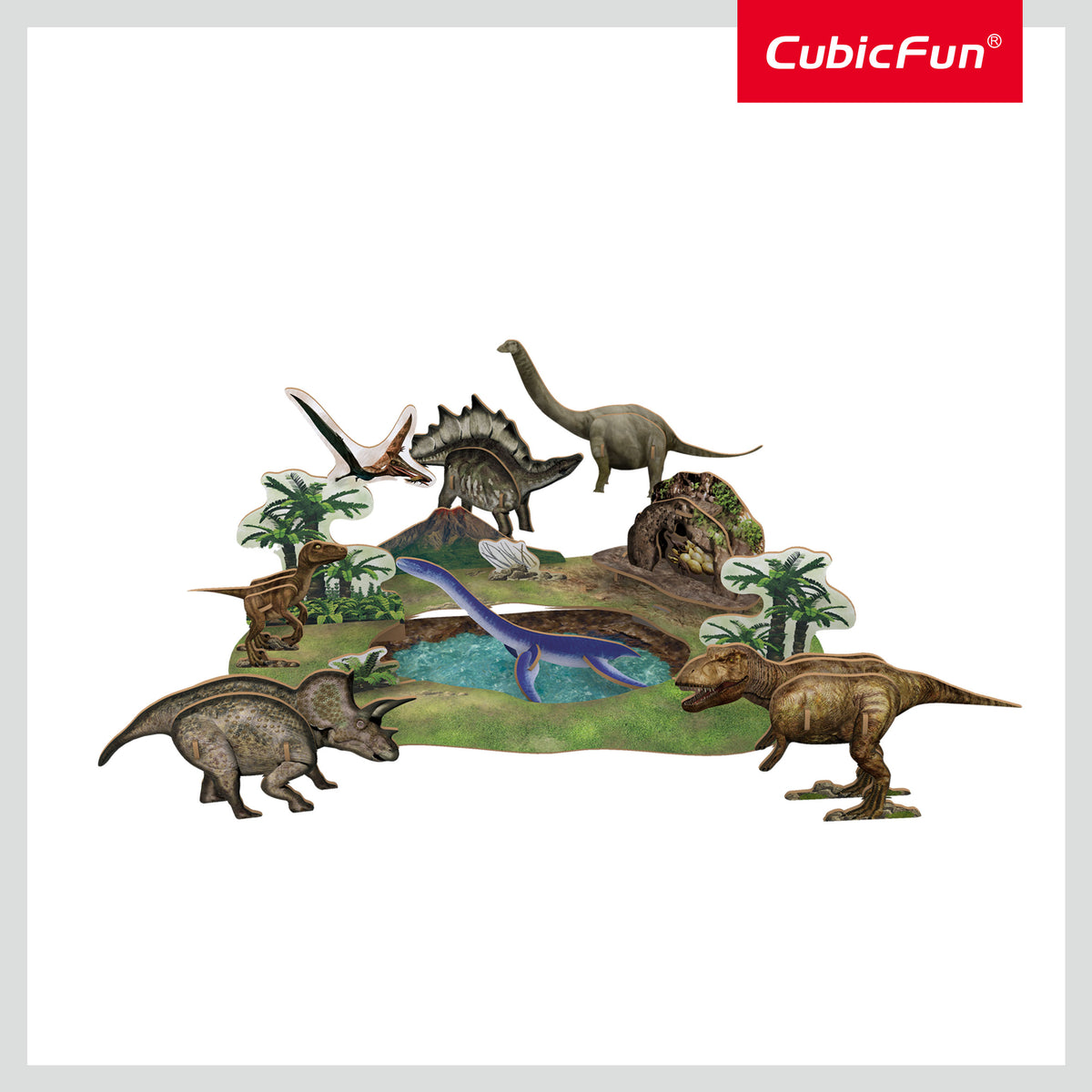 נשיונל גיאוגרפיק -  פארק דינוזאורים ( רמה 2)