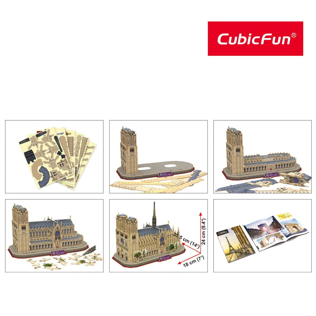 נשיונל גיאוגרפיק - נוטרה דאם פאריז ( רמה 6)