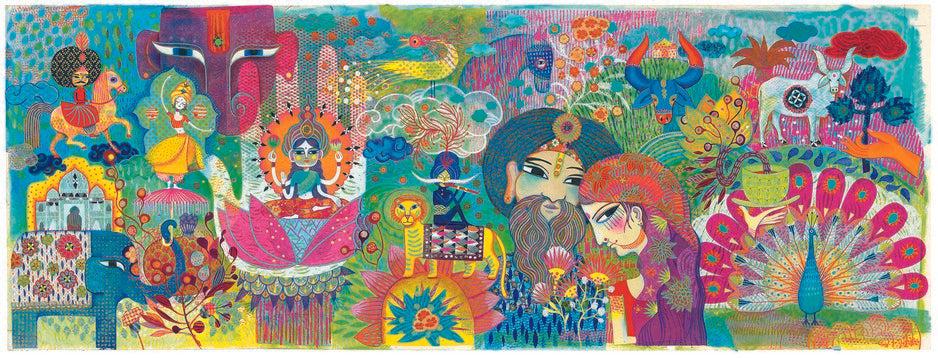 פאזל גלריה 1000 -הודו הקוסמית