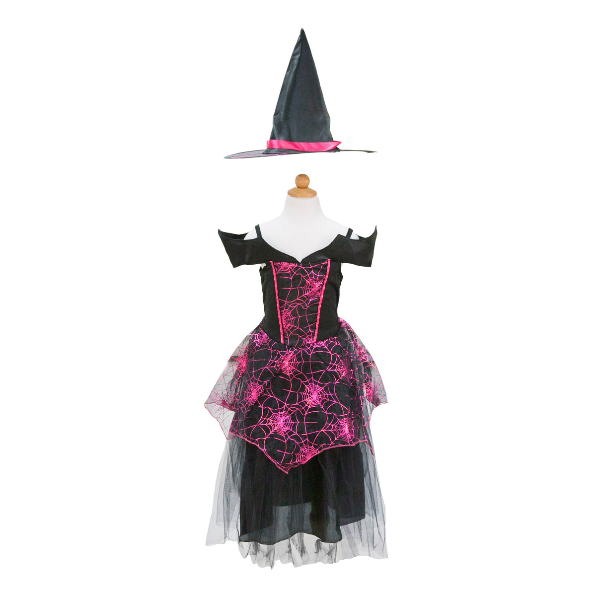 תחפושת - מכשפת עכבישים + כובע
