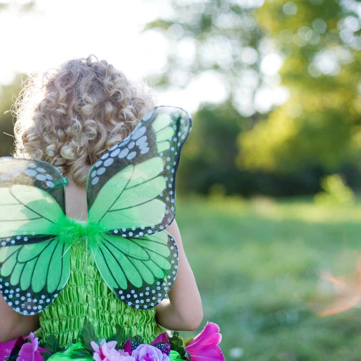 תחפושת 5/6 - פיית הפרחים ירוקה