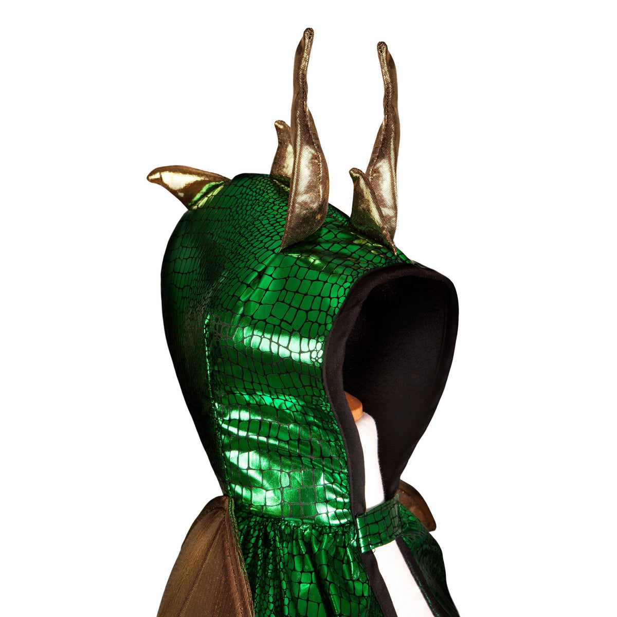 תחפושת 3/4 - גלימה דרקון ירוק