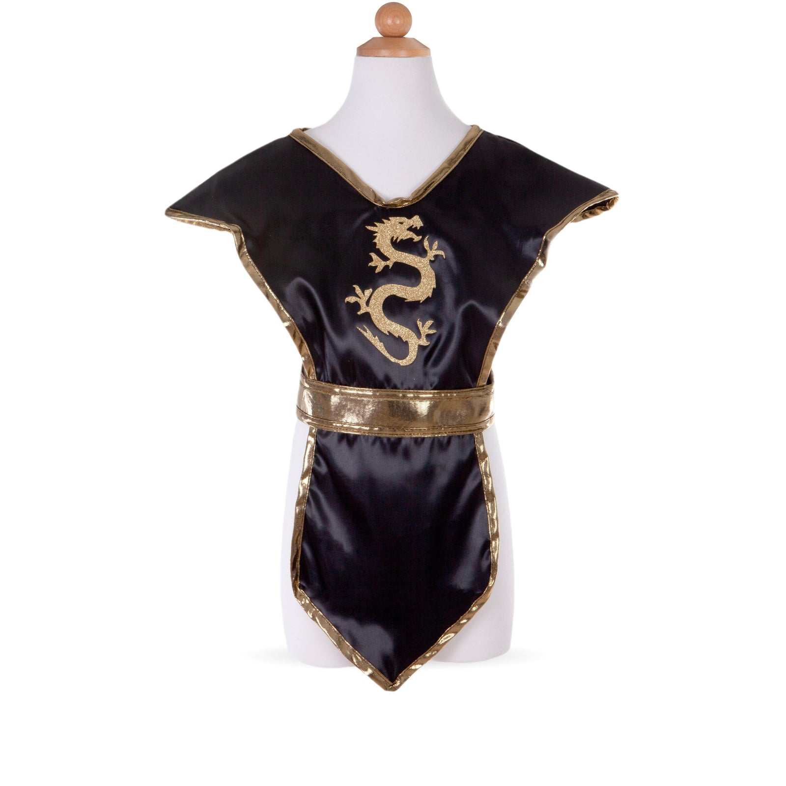 תחפושת 4/6 - טוניקה נינג'ה שחור זהב