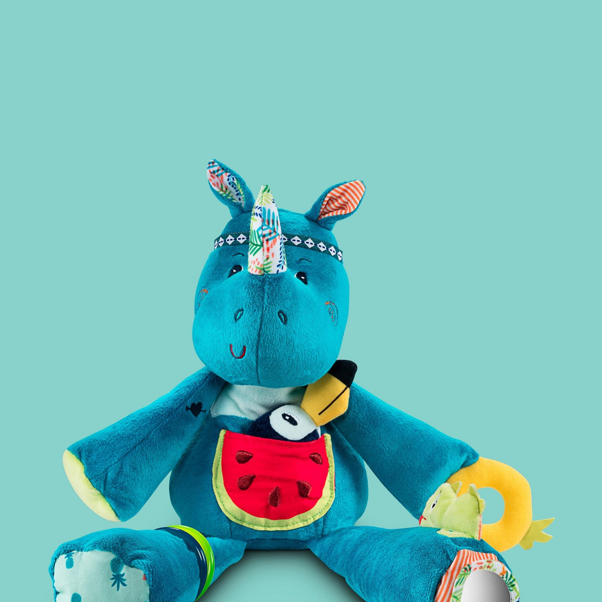 בובת פעילות - מריוס הקרנף