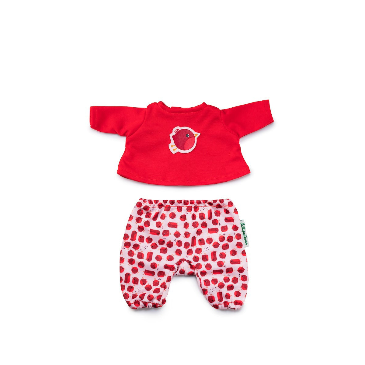 בגד לבובה 36 סמ - אדום